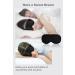 Emacombo Heated Eye Mask | Reusable USB Silk Steaming Eye Mask with Temperature Control | for Sleeping, Puffiness, Dry Eyes, Tired Eyes | Best for Blepharitis, Styes, and Eye Bags - Buy Online on SooperMarket.com
