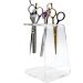 Scissors Holder for Hair Stylist | Acrylic Salon Scissors Holder - Groomer Scissor Stand Hairdresser Organizer- Clear 6 Holes Stylist Tool Rack for Barber Shop Home - Buy Online on SooperMarket.com