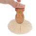 Men's Shaving Brush Set - 2pcs Mini Wooden Handle Soft Brushes for Professional Barber & Home Use - Buy Online on SooperMarket.com