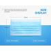 Icoolio OP Masks - Disposable Medical Mouth & Nose Protection - 50 Pieces Blue Face Masks for Optimal Safety - Buy Online on SooperMarket.com
