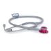 Acoustic Stethoscope for Doctors and Medical Students Adult Lightweight Chest Piece Flexible Jointless Tube & Soft Sealing Ear Knobs Micro Al (GREY)