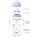 MUM TO MUM Self-Grip Baby Bottles 8oz with L Flow Rate Nipples 2-Pack - Ages 6-12 Months (MM106AA) - Buy Online on SooperMarket.com