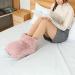 Vesone USB Foot Warmers | Full Size Thickened Heated Slippers | Comfortable Soft Foot Warmers for Home & Work | Perfect Winter Gifts in Pink - Buy Online on SooperMarket.com