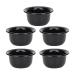 5-part beard-razor foam shell portable razor cup for shaving cream and soap smooth razor cup bowl for the salon at home