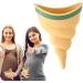 Female Urination Device - 1/2 Female Urinal Reusable Women Pee Funnel Portable Conch Ladies Standing Urinal Soft Conch Type Women Standing up to Pee Funnel Camping Hygiene Sanitation Products yellow - Buy Online on SooperMarket.com