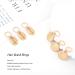 Gold Shell Box Braid Rings Clip Dreadlock Jewelry Cowrie Charms for Black Women (6PCS) - Buy Online on SooperMarket.com
