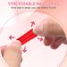 Semi Cured Gel Nail Wraps 22Pcs Pink Glitter Gel Nail Polish Strips Self-Adhesive Gel Nail Stickers Salon-Quality French Manicure Stickers with Soft Glossy Gel Finish Easy to Apply & Remove Sparkle Pink - Buy Online on SooperMarket.com