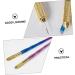 MUSISALY 2pcs Colorful Embroidery Pen Microblading Pen Liquid Eyebrow Pen Microblading Marker Pen Alloy - Buy Online on SooperMarket.com