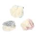 NOLITOY 1 Set 3pcs Bath Ball Bath Flower Bathroom Sponge Mesh Shower Sponge Shower Back Scrubber Shower Bath Balls Bath Loofah Shower Stool Bath Bath Wipe Take a Bath or