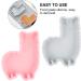 2pcs Silicone Mold DIY Mold Treat Silicone Ice Cube Trays Animal Cake Fudge Making Mold Dessert Silicone Loaf Alpaca Candy Mold De para Gelatinas Fondant Silica Gel Chiffon Cartoon 21.2X16.2X3CM Assorted Color 3 - Buy Online on SooperMarket.com