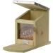 Squirrel Nut Feeder Zinc Roof Pinewood FSC 100% Wildlife Garden - Buy Online on SooperMarket.com