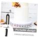 Beavorty 1 Set Spray Hydrating Apparatus Paint Nail Kit Makeup Kit Cake Decorating Kit Squirt Air Brush Kit Food Airbrush Kit Nail Airbrush Abs Display Screen Hydrating Instrument 19.00X15.50X4.50CM Black - Buy Online on SooperMarket.com