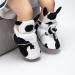 Sonsage Infant Snow Boots - Soft Anti-Skid Sole Ankle Booties for Newborns | Winter Warm Crib Shoes 0-6 Months (A02 Cow) - Buy Online on SooperMarket.com