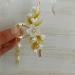 Butterfly Flower Hair Barrettes Vintage French Pearl Ginkgo Leaf Tassels Claws Floral Hair Clips Accessories for Women Girls (Style B) - Buy Online on SooperMarket.com