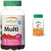Jamieson Multivitamin Gummies for Women NEW 130 Gummies & Vitamin C Gummies 60 Gummies