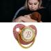 Gold Baby Pacifier Set - Rhinestone Covered Lightweight Pacifier for 6-18 Months - Perfect for Home Use (Letter B) - Buy Online on SooperMarket.com