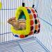 Litewoo Large Parrot Bird Bed Hammock - Winter Warm Plush Nest Toy for Conure, Lovebird, Parakeet, Cockatiel, Chinchilla, Guinea Pig, Squirrel - Cage Accessory - Buy Online on SooperMarket.com