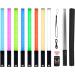 LUXCEO RGB LED Photography Lighting Wand - 1000 Lumens, CRI 95+, USB Rechargeable, Remote Control, Carry Bag - Adjustable Color Temp, 36 Colors - Buy Online on SooperMarket.com