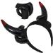 Cabilock Sheep Horns Headband Gothic Sheep Horn Hairbands Devil Horn Headband Animal Cartoon Show Headdress Photo Props for Fancy Dress Cosplay Costume - Buy Online on SooperMarket.com