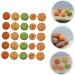 Vaguelly 100 Pcs Artificial Orange Miniature Fruits Fake Orange Mini Decor Faux Oranges Miniature Accessories Decorative Fruit Jewlery Ornament Mini Charms Resin 3d Food Bracelet - Buy Online on SooperMarket.com