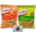 AETN Creations Slim Fast Crisps Bundle Pack of 14 with 7 Cheddar Bites 7 Sour Cream and Chive plus AETN Magnet and Meal Planner Nutritious Snacking - Buy Online on SooperMarket.com