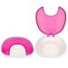 Retainer Box - Orthodontic Retainer Case with Ventilation Holes | Portable Storage for Oral Care - Violet - Buy Online on SooperMarket.com
