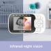 Hubble View+ 2.8 Baby Monitor with Camera | Pan Tilt Zoom | Night Vision | Room Temperature Monitor | 2-Way Talk | 1000ft Range | No Wifi | Sound Level Indicator - Buy Online on SooperMarket.com