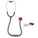 Buy Lightweight Acoustic Stethoscope for Doctors & Medical Students - Adult Size Flexible Tube Soft Ear Knobs - Micro Al in Chocolate - Buy Online on SooperMarket.com