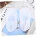 Gadpiparty 1 Pair Silicone Foot Sleeve Breathable Hole and Silicone Socks Waterproof Beach Heel Crack- Proof Sleeve Silicone moisturizing Socks Gel Toe Sock casing White Floor Men and Women White S - Buy Online on SooperMarket.com