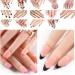 Ruarby 600x Full Cover Stick on Nail Artificial Nails French Tip False Nails Press On Nail Ballerinas False Nails for Woman MDF01 - Buy Online on SooperMarket.com