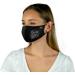 P.A.C. Lightweight 2-Pack Premium Community Masks - Washable Reusable Oeko-Tex 100 Certified Super-Thin Everyday Masks in Total Black - Ideal for All Sizes - Happy New Year! - Buy Online on SooperMarket.com