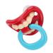 Silicail Baby Pacifier - Funny Sound Wall Design & Flat Nipple for Better Suction - International Shipping Available - Buy Online on SooperMarket.com