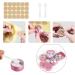 24 Pink Aluminum Jars - Empty Cosmetic Cans for Lip Balm Lotion Cream & Mini Candles - Versatile Travel Trip Containers - Buy Online on SooperMarket.com
