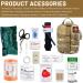 MineUp 46-Piece First Aid Kit - Comprehensive Outdoor Trauma Set for Camping Hiking Hunting & Home | Military-Grade Medical Bag in Yellow - Buy Online on SooperMarket.com