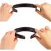 20Pieces 1 Inch Wide Hard Plastic Headband Plain craft Headband Plastic Hairband for DIY Hair accessories Women Girl Black - Buy Online on SooperMarket.com
