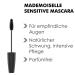 Sante Mademoiselle Sensitive Mascara 01 Black - Vegan Volume & Length Perfume Free for Sensitive Eyes - 12ml - Buy Online on SooperMarket.com