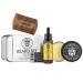 GUARDENZA GROOMING PRODUCTS Beard Set - Beard Oil Beard Balm Moustache Wax Beard Comb