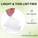 100% Vegetable Fiber Cotton Pads - Hypoallergenic Lint-Free Makeup Remover Squares (1100 Count - Buy Online on SooperMarket.com