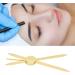 Compass Eyebrow Ruler Adjustable Compass Brow Mapping Ruler Stainless Steel Brow Measuring Tool with Accurate Positioning for Eyebrows - Buy Online on SooperMarket.com