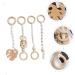 Zerodeko 4pcs Wood Hanging Newborn Ornament Set - Room Decor, Gifts, Rattle, Crinkle, Gym Pendants - Buy Online on SooperMarket.com