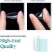 Beetles Medium Coffin False Nails Tips 500Pcs - Clear Artificial Nails for DIY Nail Art - Nail Glues for Acrylic & Dip Powder Nails - Poly Extension Gel Nails - Buy Online on SooperMarket.com