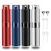 Saiveina 8ml Travel Perfume Atomizer Bottles Refillable, Mini Fragrance Bottles for Perfume, Empty Cologne Sprayer Pocket Perfume Dispenser(4 Pack)