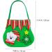 KOMBIUDA Santa Pants Treat Bags 3pcs Christmas Bag Candy Bags Goodie Bag Christmas Candy Bag Cloth Bags Holiday Bag - Buy Online on SooperMarket.com