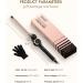 Mini 1/2 Inch Ceramic Curling Iron for Short Hair | Dual Voltage Tiny Hair Wand - Buy Online on SooperMarket.com