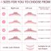 PERMANIA Lash Lift Pads Lash Shields for Lash Lift New Shape Soft and Comfortable Cruelty-Free (5 Pairs-Pink) - Buy Online on SooperMarket.com