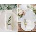 Adorfine 60 High-Quality 40x40 cm White Disposable Napkins | 100% Cellulose Decorative Tissues for Weddings Parties Birthdays & Festivals - Buy Online on SooperMarket.com