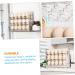 KOMBIUDA Refrigerator Egg Rack Egg Storage Box Plastic Serving Tray Vanity Organizers and Storage Egg Container for Refrigerator Transparent 26X20X10CM - Buy Online on SooperMarket.com