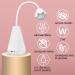 Saviland Portable 21W Gel X Mini UV Nail Lamp for Quick Gel Nail Drying at Salon or Home - Buy Online on SooperMarket.com