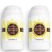 Lavanila Natural Aluminum Free Deodorant 2-Pack Vanilla Lemon - The Healthy Deodorant for Men and Women Solid Stick (2 Ounce Each) Vegan Vanilla Lemon 2 Ounce (Pack of 2) - Buy Online on SooperMarket.com