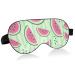 Haskirky Light Blocking Eye Mask Breathable and Adjustable Adult Men and Women Travel on Business Trips Yoga Meditation Light Smooth Comfortable Eye Mask Office Deep Sleep Goodies Watermelon